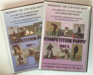 DVD Puppy Pack - Top Dog Competition Puppy - Parts 1 and 2