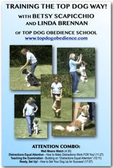 DVD 4 Pack - Top Dog Attention Combo, Mark Combo and Puppy Parts 1 and 2